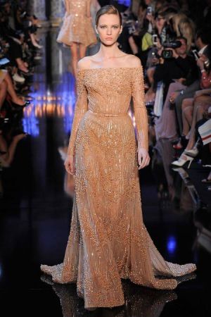 Elie Saab Fall 2014 couture collection